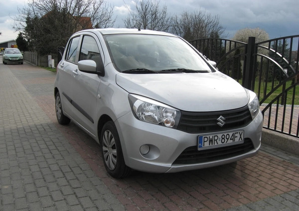 Suzuki Celerio cena 23600 przebieg: 66453, rok produkcji 2016 z Nowogrodziec małe 11